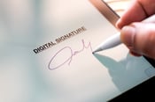 Electronic signature. E-Signature. Digital Signature. Электронная подпись e-Signature. Стилус для подписи.