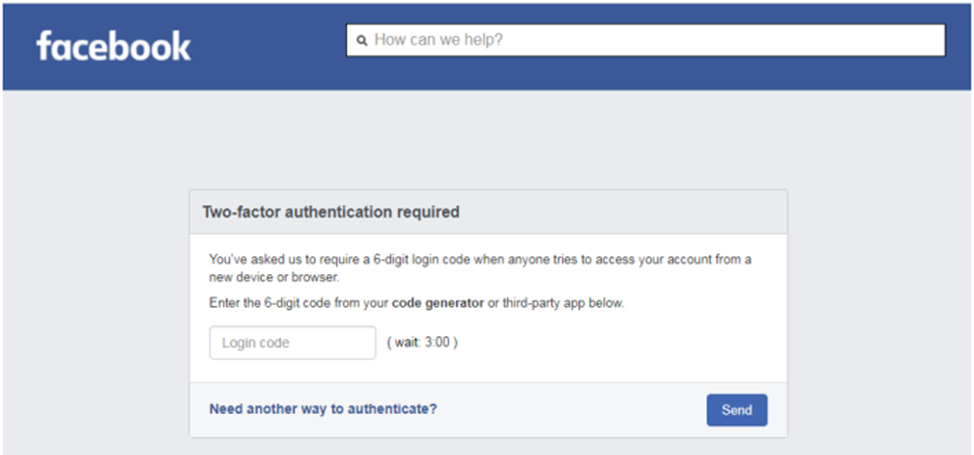 Codes facebook