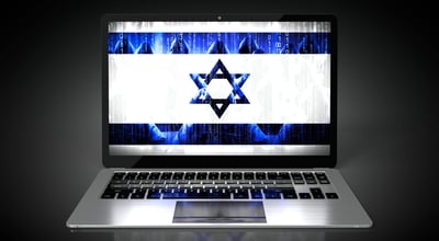 laptop_israel_3D_generator_Alamy