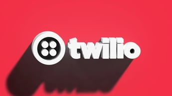 twilio-s-logo-on-a-red-background