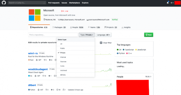 Неизвестный заявил о похищении 500 ГБ данных из GitHub-репозитория Microsoft