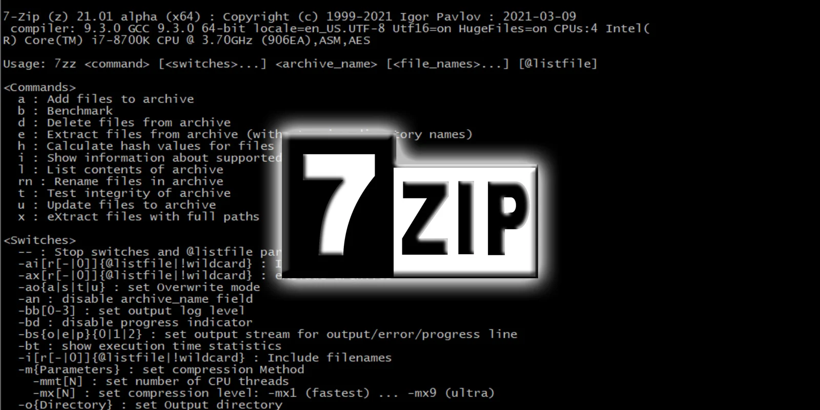 В архиваторе 7-Zip обнаружена серьезная уязвимость