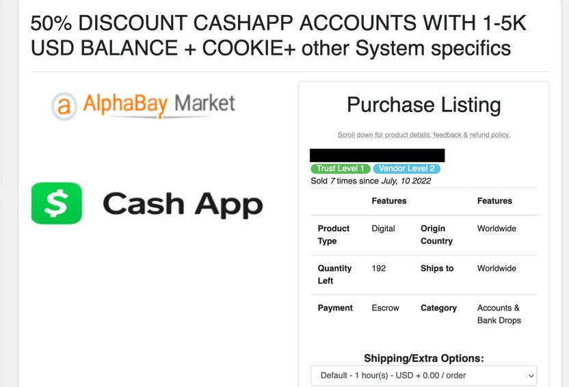Злоумышленники взламывают аккаунты сервиса Cash App