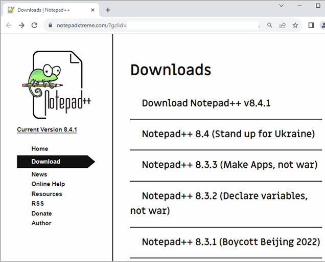 Злоумышленники рекламируют поддельную Notepad++ в Google Ads