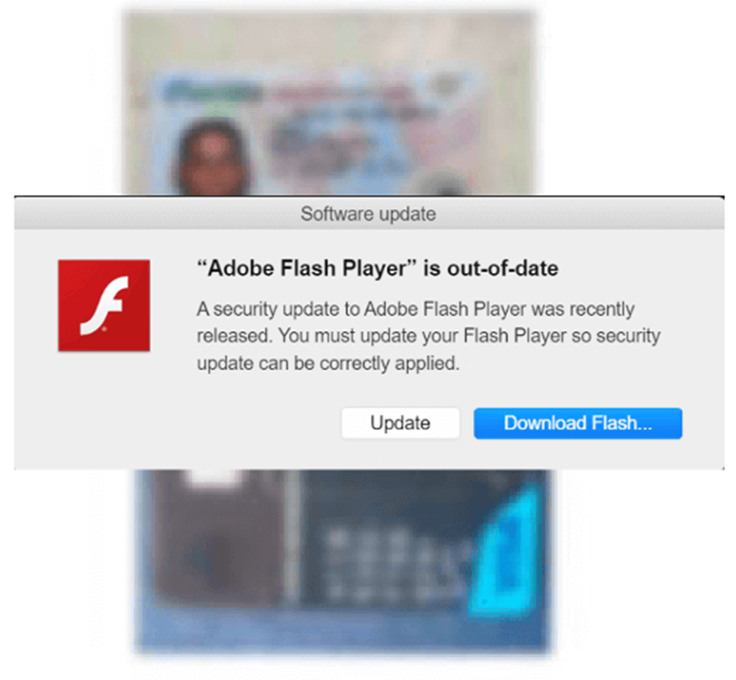 Поддельное обновление Adobe Flash Player служит каналом распространения MrAnon Stealer