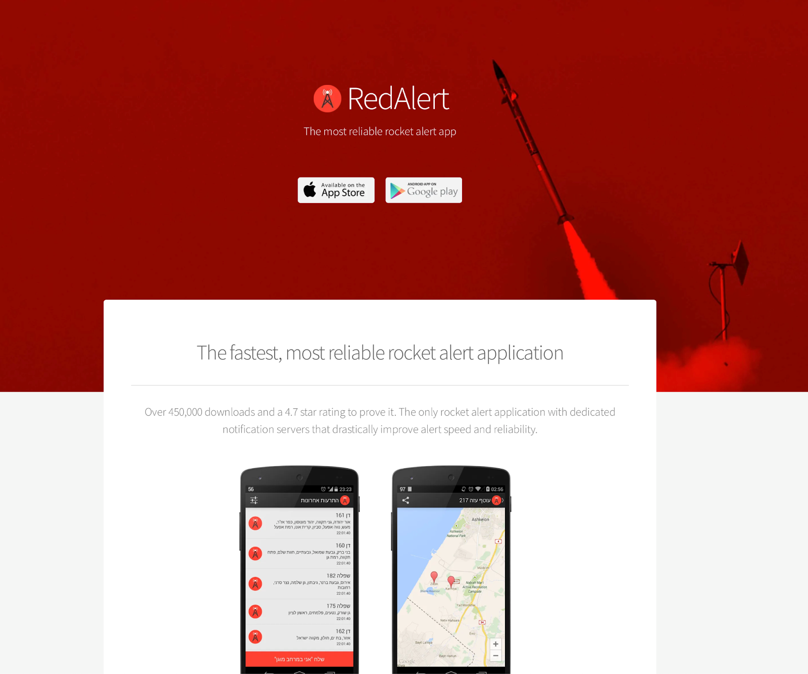 Шпионская версия приложения RedAlert распространяется среди израильских пользователей Android